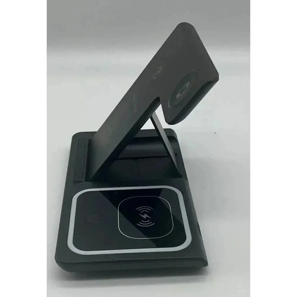 3‎ in 1 Wireless Charging Station For iPhone Apple Watch & Airpods Pro Tested - Picture 5 of 10